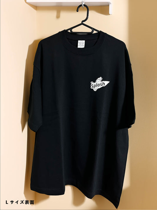 SPLASHロゴ入りTシャツLサイズ表